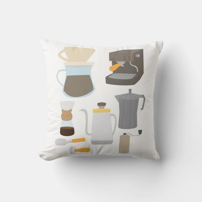Kaffemaskinsverktyg Kudde (Framsida)