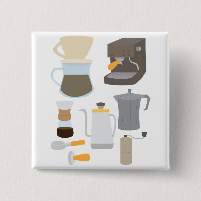 Kaffemaskinverktyg Knapp (Framsida)