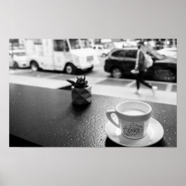 Kaffematerial i NYC Poster