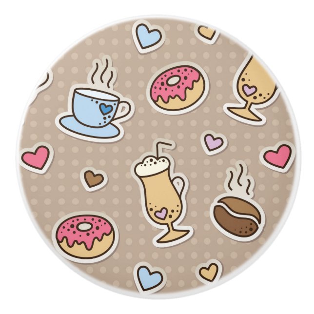 Kaffemönster Knopp (Framsidan)