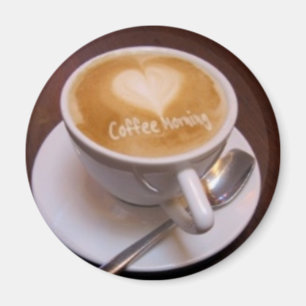 kaffemorgon magnet