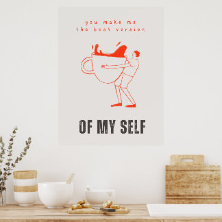 Kaffemotivation Poster