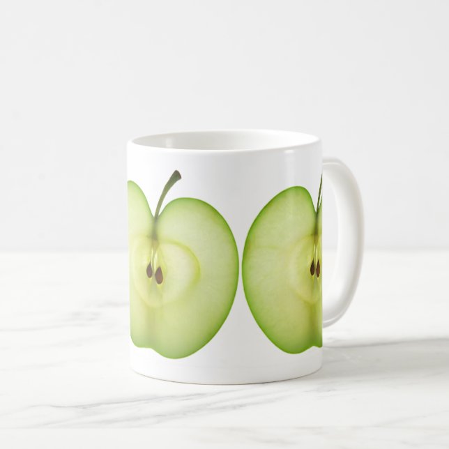 Kaffemug - Äppelskiva Kaffemugg (Framsida höger)