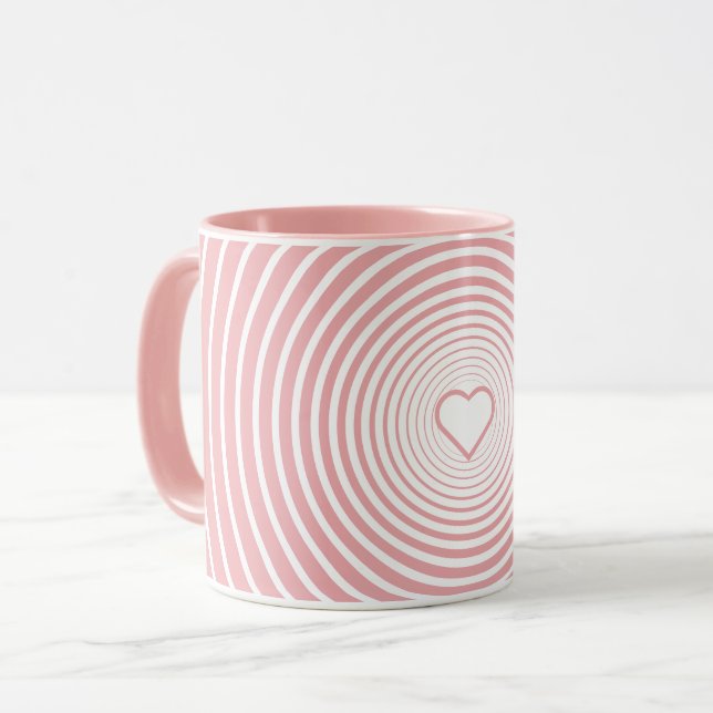 Kaffemug med hjärta mugg (Framsida vänster)
