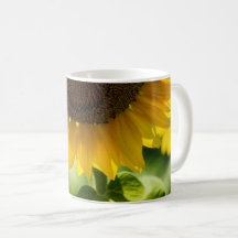 Kaffemug - Solros i blom Fotografi