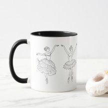Kaffemugg Ballerinor