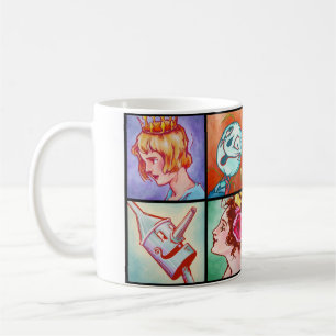 Kaffemugg - blandade tecken