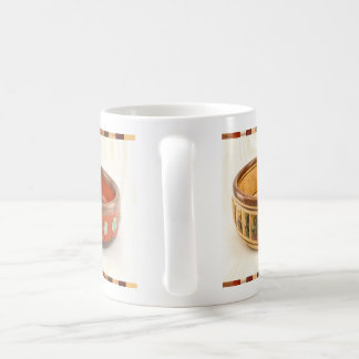 Kaffemugg - dekorativa Woodturning