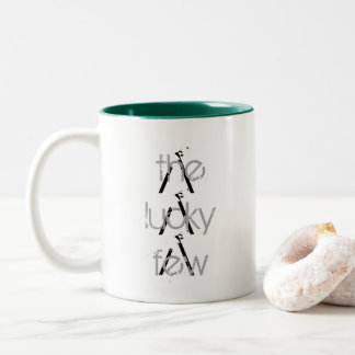 Kaffemugg "det lyckliga fåtalet ",