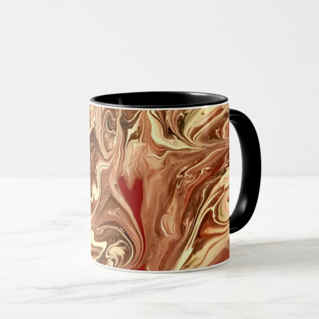 Kaffemugg. Femte Moseboken 31:8 Bibelvers.  Mugg (Framsida höger)