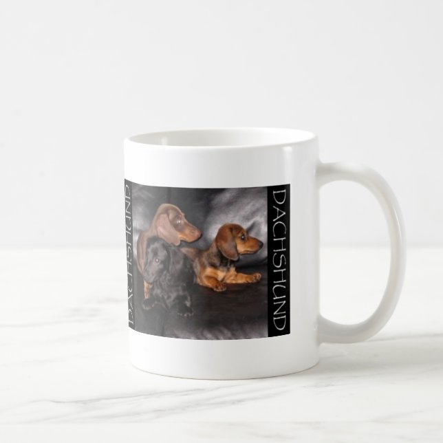 Kaffemugg för 3 Doxie (Höger)