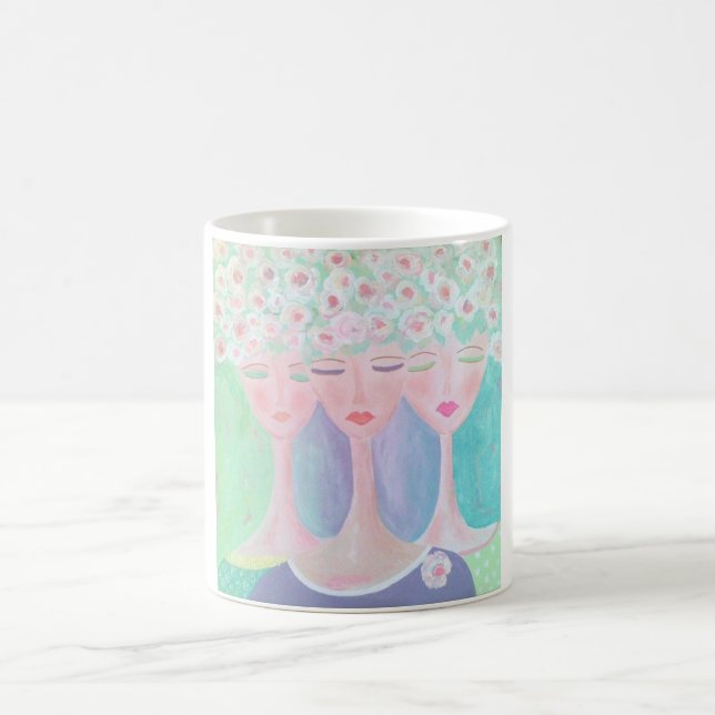 KAFFEMUGG FÖR 3 ROSA SYSTRAR (Center)