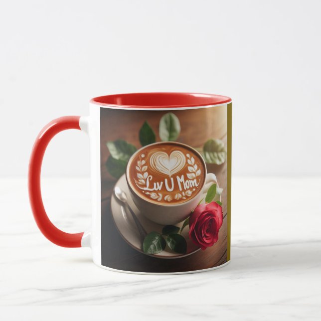 Kaffemugg för en mamma  (Vänster)