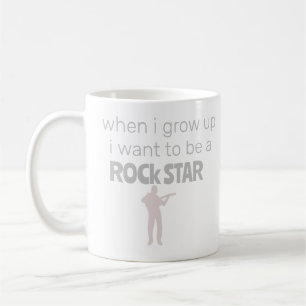 Kaffemugg för framtida rockstjärna