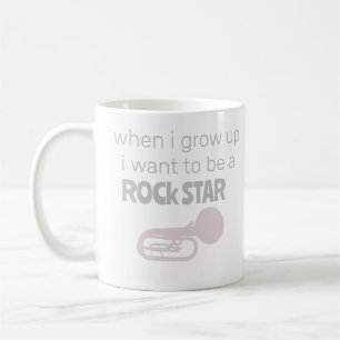 Kaffemugg för framtida rockstjärna