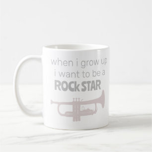 Kaffemugg för framtida rockstjärna
