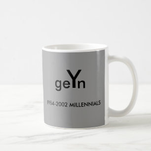 Kaffemugg för Gen Y