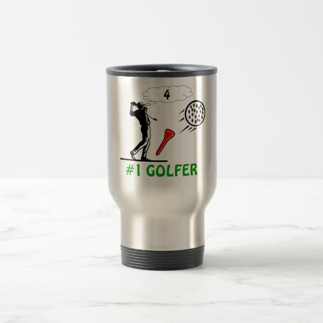 kaffemugg för golfare #1 (Center)