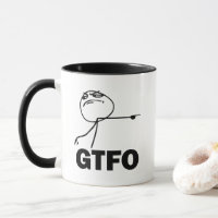 Kaffemugg för GTFO Meme
