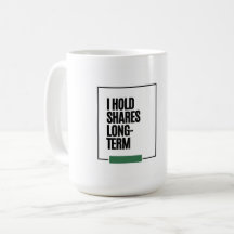 Kaffemugg för investerare – unik present för aktie