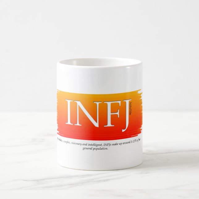 Kaffemugg för MBTI INFJ (Center)