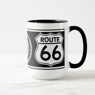 Kaffemugg för rutt 66