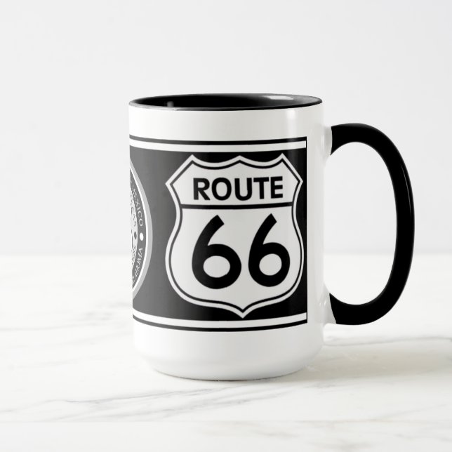 Kaffemugg för rutt 66 (Höger)