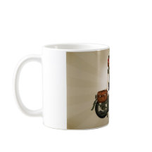 Kaffemugg för Sgt. Davidson Armé Motorcykel Pinup