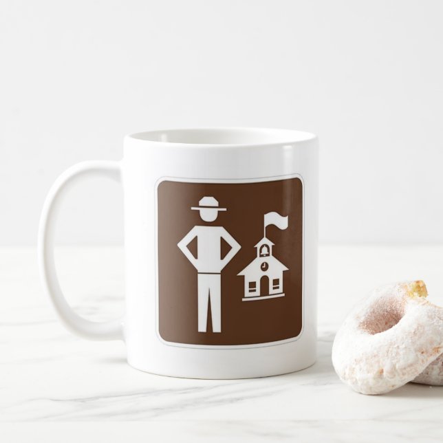 Kaffemugg för Skogsvaktare (Med munk)