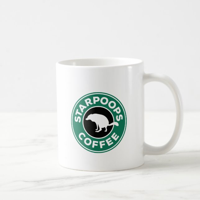 Kaffemugg för varg Ralf - Starpoops (Höger)