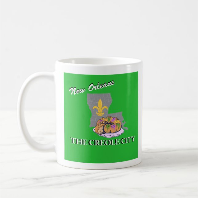Kaffemugg från New Orleans  (Vänster)