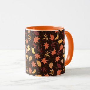 Kaffemugg Höstlöv