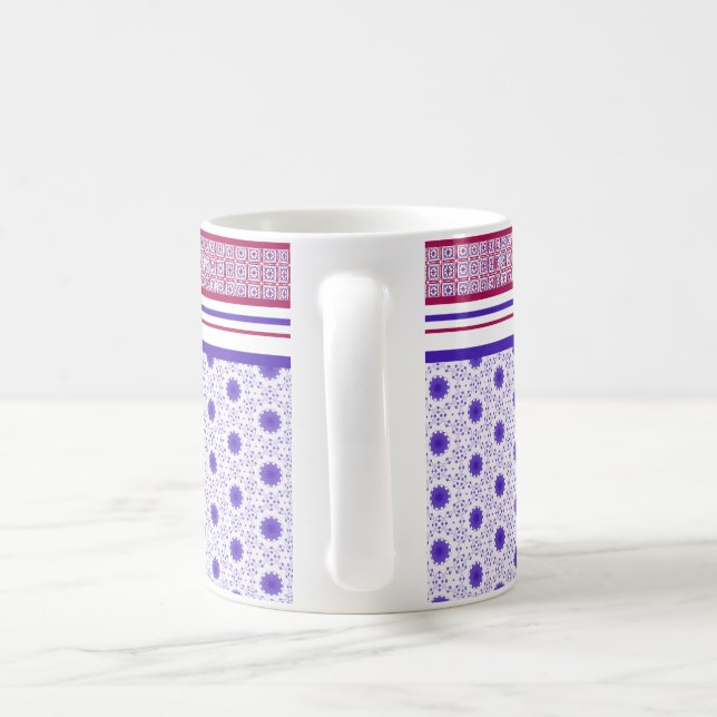 Kaffemugg i lantlig stil (Handtag)