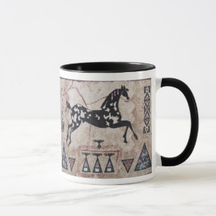 Kaffemugg--Indiankonst Mugg