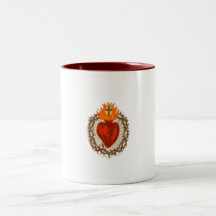 Kaffemugg Jesu heliga hjärta