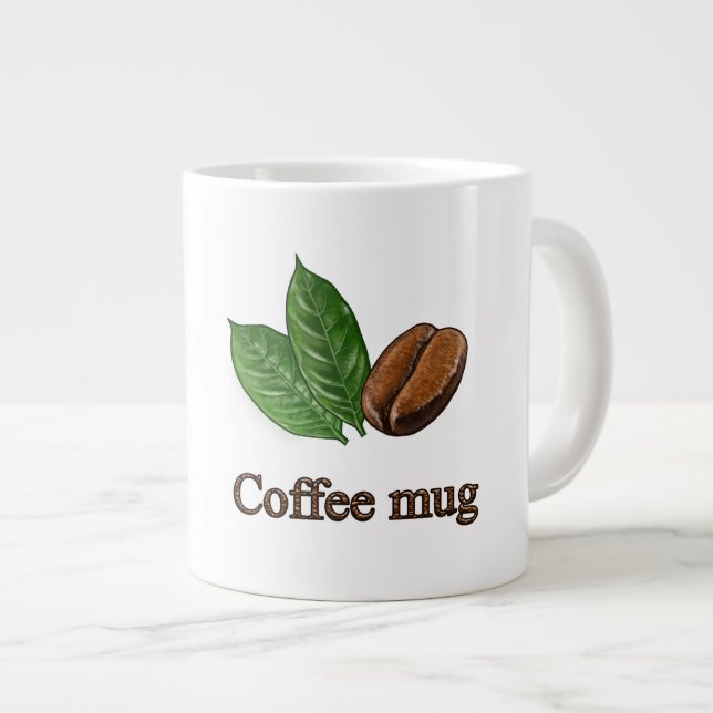 Kaffemugg Jumbo Mugg (Framsida höger)