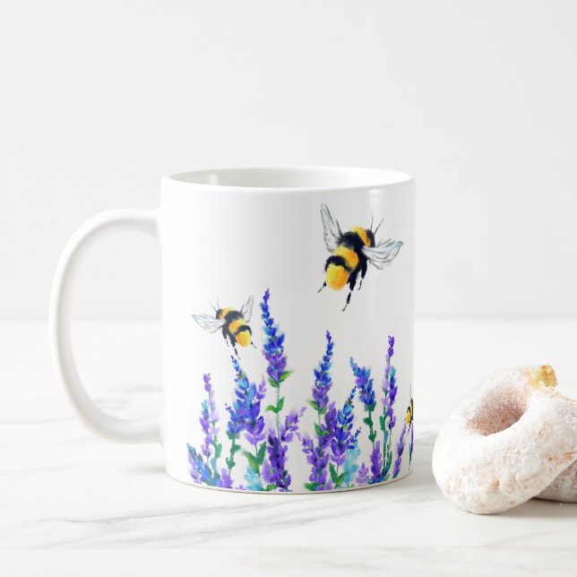 Kaffemugg med bin (Med munk)