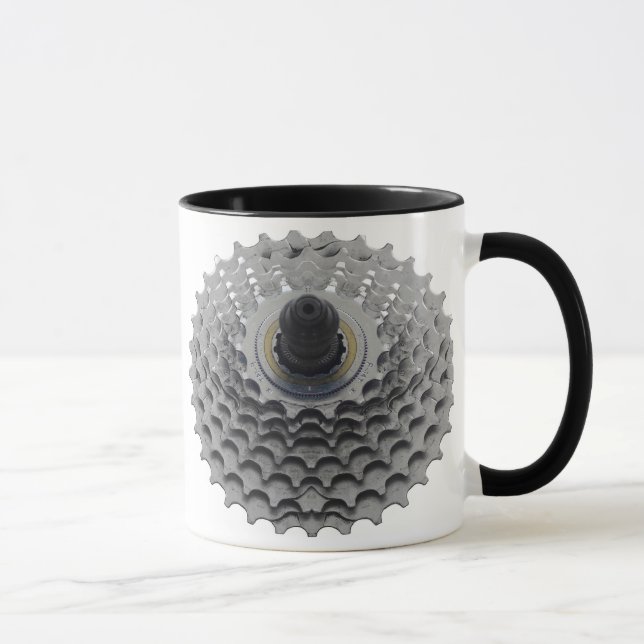 Kaffemugg med cykeltandhjulet (Höger)