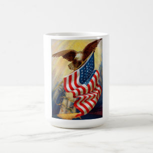 Kaffemugg med FÖRSVARANDE FRIHET för ÖRN
