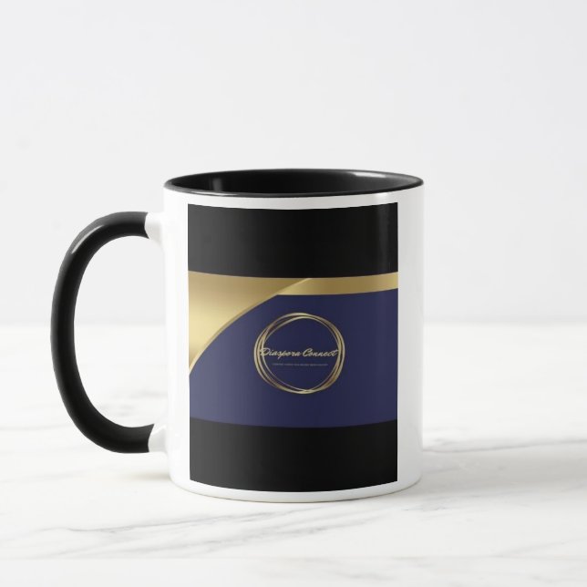 Kaffemugg med handtag.  (Vänster)