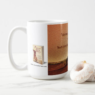 kaffemugg med inspirerande citat om konst