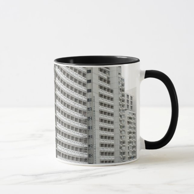 Kaffemugg med modern arkitektur (Höger)