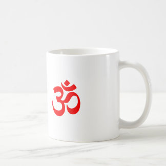 Kaffemugg med Om-symbol