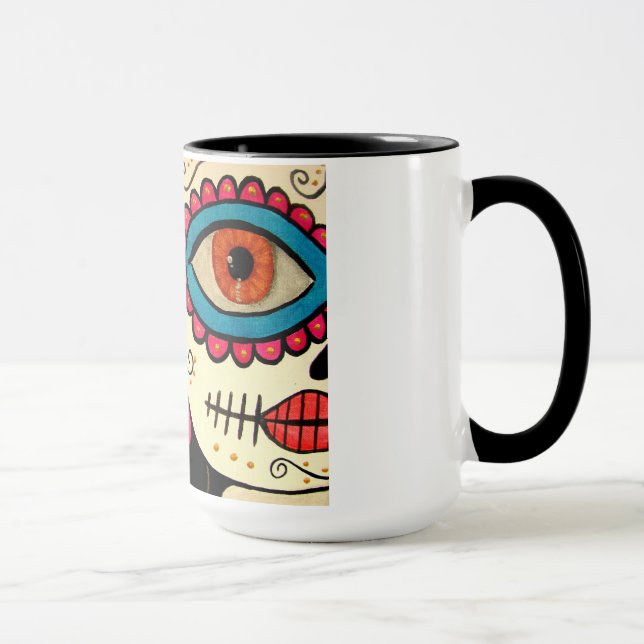 Kaffemugg "Rosa Mexicano" - day of the dead (Höger)