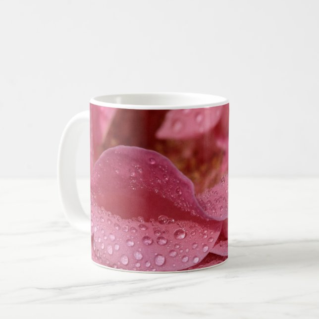 Kaffemugg - Rosenblad Efter Regnet (Framsida vänster)