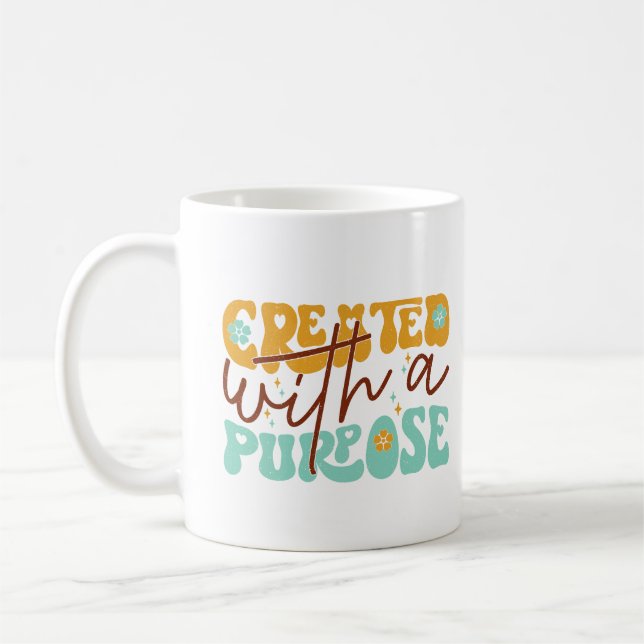 Kaffemugg skapad med ett syfte (Vänster)