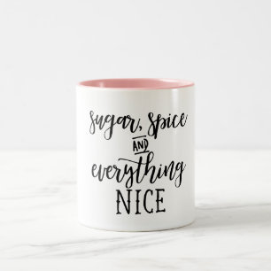 Kaffemugg - socker, krydda, allt som är trevlig