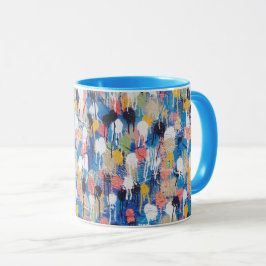 Kaffemugg som presenterar original- Tel Aviv