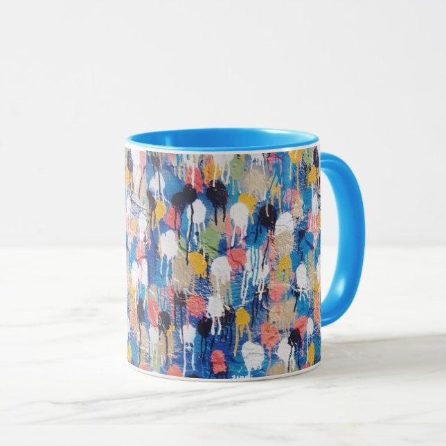 Kaffemugg som presenterar original- Tel Aviv (Framsida höger)