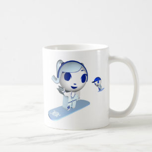 Kaffemugg som stiger ombord plusen KBOT